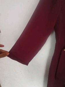 Wine Colour Jumpsuit Kazo Brand Like New