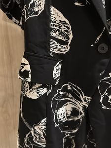 Classic Black Blazer Dress
