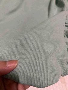Shein Ribbed Full Sleeves Top