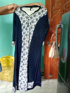 Blue Glitter Dress
