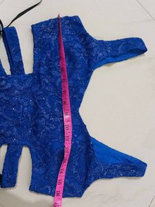 ROYAL BLUE SHIMMERY BODYCON Dress