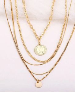 Layered Pretty Necklace( 5 Chains)🎀🎀