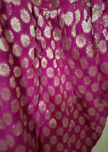 Magenta &amp; Gold Salwar Pants Never Used