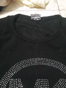 Black Long Sleeve Top