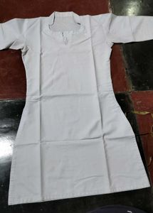 White Uniform For School Going Girls With Pyjama