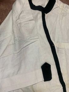 Stylish White &amp; Black Shirt