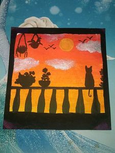 Handmade Cat Art Prints (Set of 3)