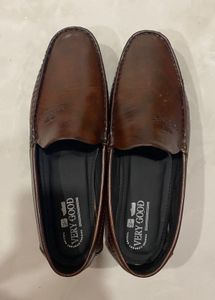 Brown Leather Loafers