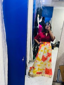 New Colorfull Skirt😊❤️