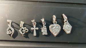 Mini Silver Pendants