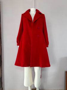 Red Dress Overcoat