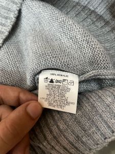 AJIO Colourblock Turtle-Neck Slim Fit Pullover