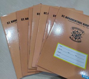 9 Empty Books Set