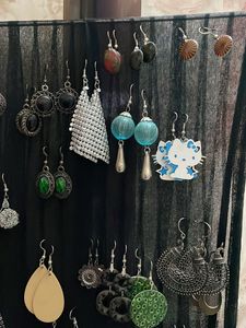 Earrings - 100coins Each Or 50/- Rs Per Pair