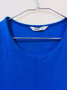 Blue Midi Bodycon Dress