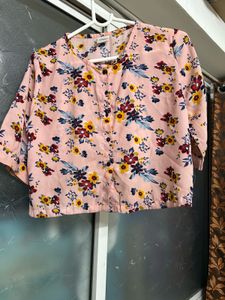 Floral Crop Top