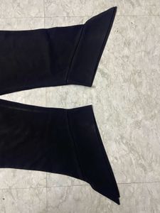 Unique Black Wide Leg Pants