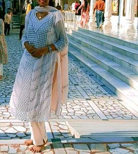 Elegant Embroidered Kurti Set With Dupatta