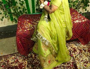 A Beautiful Work ND Embroidery Rajputi Dress