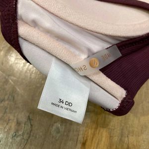 Sale 🎉✨Burgundy Bikini Top. 34DD