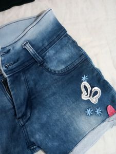 Y2k denim short