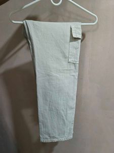 Chic Zara Off-White Baggy Cargos 🌟✨