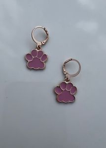 Paw Print Earrings
