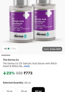 2% Salicylic Acid Serum with Witch Hazel &amp; Willow