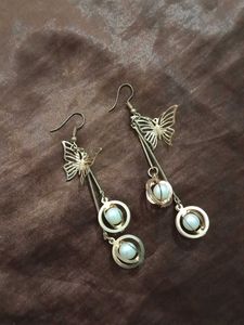 Butterfly Drop Earrings