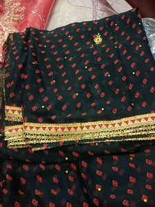 Saree With Blouse Piece