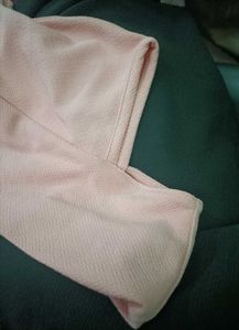 Peach Dress Of Size-M.