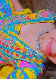 Multicolor Umbrella Suit