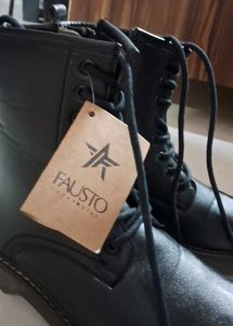Black Fausto Boots