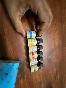 Set of 6 Pure Aroma Oils – 15ml Each