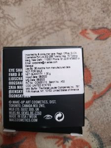 MAC Glitter Eyeshadow In Shade All That Gliters