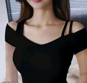 Classy Feminine Black Top