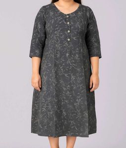 A-line Grey Kurti
