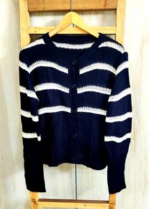 Black &amp; White Design Sweater Size-36-38