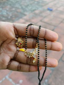 Combo Of Mangalsutra, Ring And Earrings
