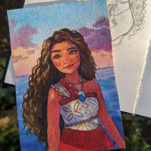 Watercolor On Paper ,Open For Customize Art