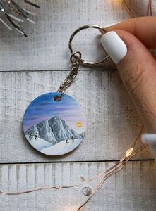 Custom Keychains ( Hand Painted )
