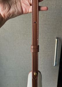 Off White Canvas Sling Bag