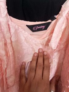 Pink Floral Lace Top &amp; trouser