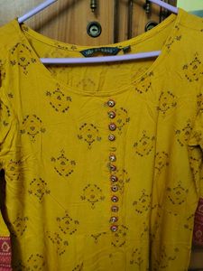 Elegant Yellow Kurta