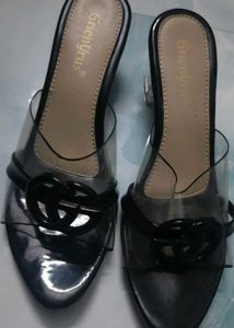 🔥 Clearance Sale 🔥Stylish Clear Heeled Mules