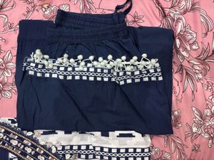 Boho Chic Embellished 3 Piece Kurta Set