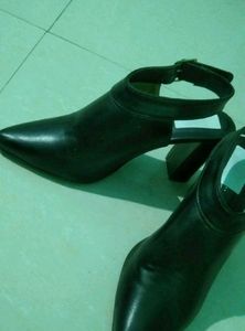 Black Slingback Heels