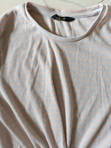 Grey Striped T-shirt