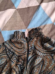 Paisley Print Dress