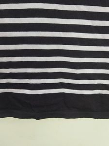 Y2K STRIPPED THRIFT TOP
